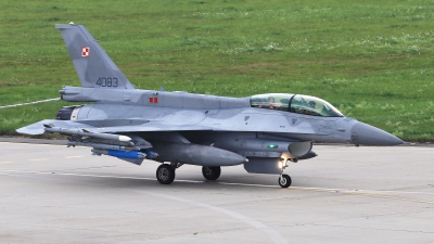 Photo ID 278636 by Milos Ruza. Poland Air Force General Dynamics F 16D Fighting Falcon, 4083