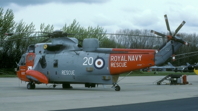 Photo ID 30676 by Joop de Groot. UK Navy Westland Sea King HAR 5, XV647