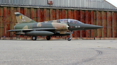 Photo ID 279121 by kristof stuer. Belgium Air Force Dassault Mirage 5BD, BD09