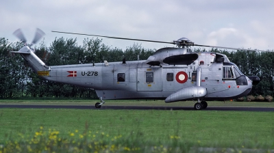 Photo ID 30690 by Lieuwe Hofstra. Denmark Air Force Sikorsky S 61A SH 3H, U 278