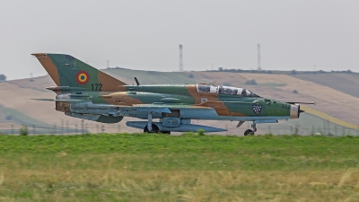 Photo ID 279228 by Lars Kitschke. Romania Air Force Mikoyan Gurevich MiG 21UM Lancer B, 172