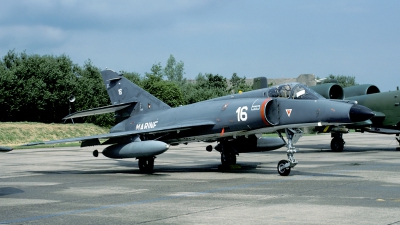 Photo ID 30740 by Joop de Groot. France Navy Dassault Super Etendard, 16