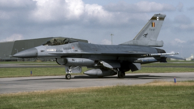Photo ID 279461 by Joop de Groot. Belgium Air Force General Dynamics F 16A Fighting Falcon, FA 117