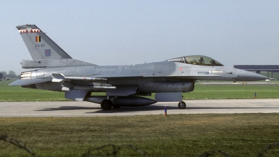 Photo ID 279492 by Joop de Groot. Belgium Air Force General Dynamics F 16A Fighting Falcon, FA 67