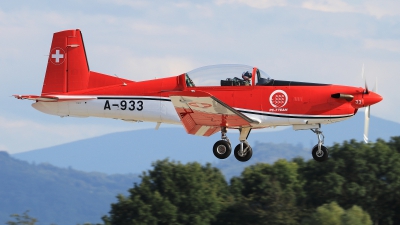 Photo ID 279570 by Milos Ruza. Switzerland Air Force Pilatus NCPC 7 Turbo Trainer, A 933