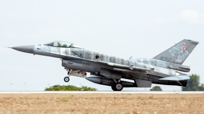 Photo ID 279685 by D. A. Geerts. Poland Air Force General Dynamics F 16C Fighting Falcon, 4052