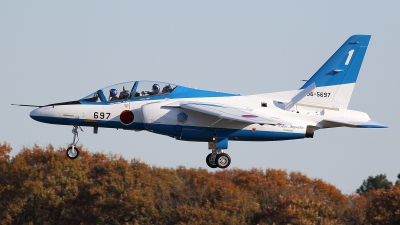 Photo ID 279860 by Maurice Kockro. Japan Air Force Kawasaki T 4, 36 5697