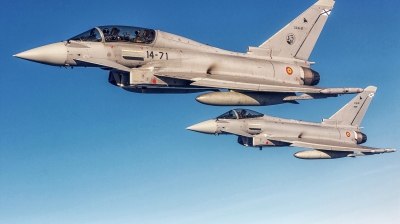 Photo ID 280229 by MANUEL ACOSTA. Spain Air Force Eurofighter CE 16 Typhoon EF 2000T, CE 16 12