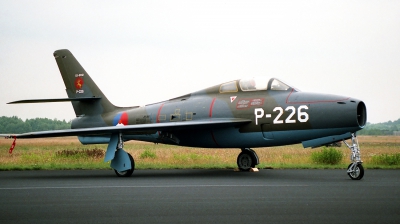 Photo ID 280263 by Michael Baldock. Netherlands Air Force Republic F 84F Thunderstreak, P 226