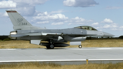 Photo ID 280257 by Joop de Groot. USA Air Force General Dynamics F 16C Fighting Falcon, 91 0344