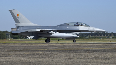 Photo ID 280269 by Tonnie Musila. Belgium Air Force General Dynamics F 16BM Fighting Falcon, FB 23