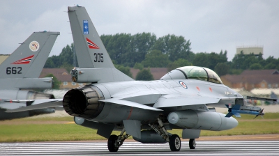 Photo ID 280361 by Michael Baldock. Norway Air Force General Dynamics F 16BM Fighting Falcon, 305