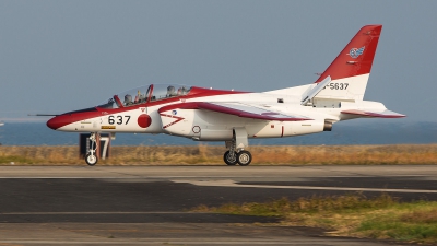 Photo ID 280929 by Lars Kitschke. Japan Air Force Kawasaki T 4, 06 5637