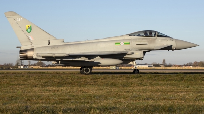 Photo ID 281192 by Chris Lofting. UK Air Force Eurofighter Typhoon FGR4, ZK314
