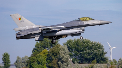 Photo ID 281179 by Sascha Gaida. Belgium Air Force General Dynamics F 16AM Fighting Falcon, FA 72