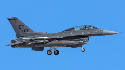 Photo ID 281305 by Thomas Ziegler - Aviation-Media. USA Air Force General Dynamics F 16D Fighting Falcon, 91 0475