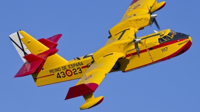 Photo ID 281507 by Patrick Weis. Spain Air Force Canadair CL 215T, UD 13T 23