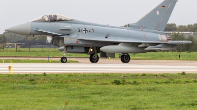 Photo ID 281579 by Jan Eenling. Germany Air Force Eurofighter EF 2000 Typhoon S, 31 47