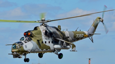 Photo ID 281689 by Radim Spalek. Czech Republic Air Force Mil Mi 35 Mi 24V, 7357