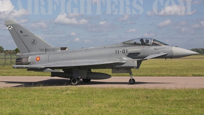 Photo ID 3614 by James Shelbourn. Spain Air Force Eurofighter C 16 Typhoon EF 2000S, C 16 21