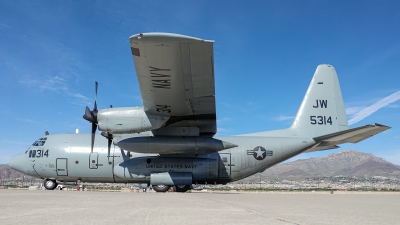Photo ID 281686 by Jesus Cervantes. USA Navy Lockheed C 130T Hercules L 382, 165314
