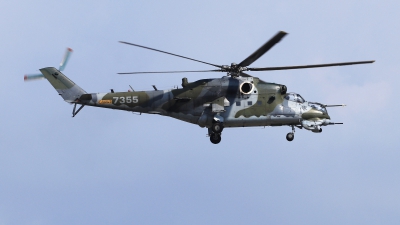 Photo ID 282727 by Milos Ruza. Czech Republic Air Force Mil Mi 35 Mi 24V, 7355
