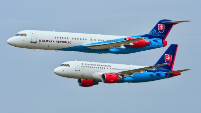 Photo ID 281804 by Radim Spalek. Slovakia Government Fokker 100 F 28 0100, OM BYC