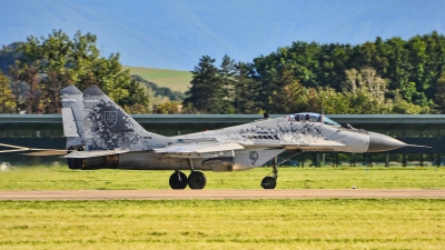 Photo ID 281915 by Radim Spalek. Slovakia Air Force Mikoyan Gurevich MiG 29AS, 0921