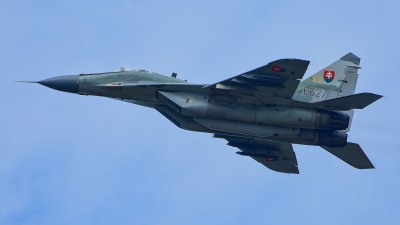 Photo ID 281900 by Radim Spalek. Slovakia Air Force Mikoyan Gurevich MiG 29AS, 6627