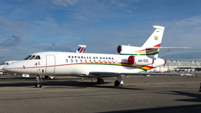 Photo ID 282050 by Thomas Ziegler - Aviation-Media. Ghana Government Dassault Falcon 900EX, 9G EXE