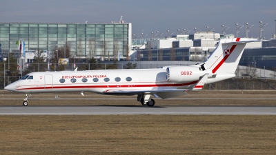 Photo ID 282150 by Patrick Weis. Poland Government Gulfstream Aerospace G 550 G V SP, 0002