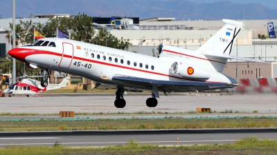 Photo ID 282336 by Manuel Fernandez. Spain Air Force Dassault Falcon 900B, T 18 1