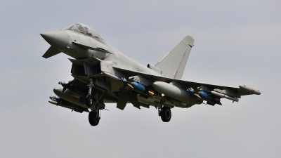 Photo ID 282375 by Tonnie Musila. UK Air Force Eurofighter Typhoon FGR4, ZJ700