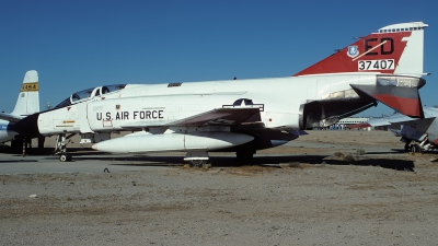 Photo ID 282601 by Chris Lofting. USA Air Force McDonnell Douglas NF 4C Phantom II, 63 7407