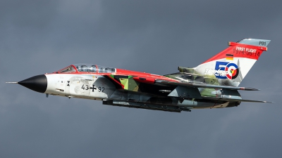 Photo ID 282621 by Thomas Ziegler - Aviation-Media. Germany Air Force Panavia Tornado IDS T, 43 92