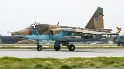 Photo ID 282792 by Andrei Shmatko. Azerbaijan Air Force Sukhoi Su 25K,  