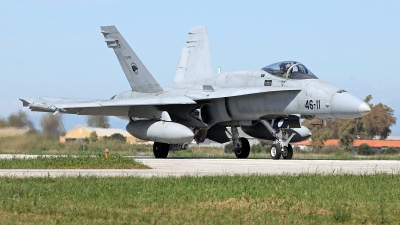 Photo ID 283058 by Richard de Groot. Spain Air Force McDonnell Douglas F A 18A Hornet, C 15 83