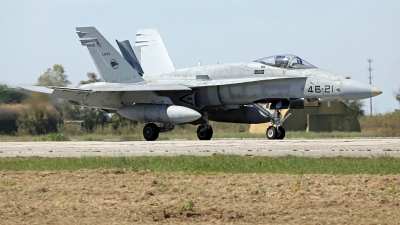 Photo ID 283062 by Richard de Groot. Spain Air Force McDonnell Douglas F A 18A Hornet, C 15 93