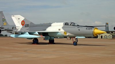 Photo ID 3643 by Tom Gibbons. Romania Air Force Mikoyan Gurevich MiG 21MF 75 Lancer C, 6305