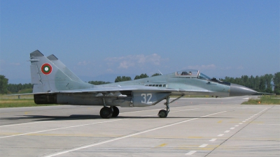 Photo ID 31471 by Georgi Petkov. Bulgaria Air Force Mikoyan Gurevich MiG 29A 9 12A, 32
