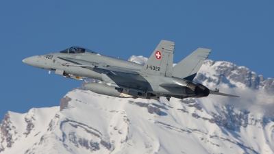 Photo ID 31536 by Rich Pittman. Switzerland Air Force McDonnell Douglas F A 18C Hornet, J 5022