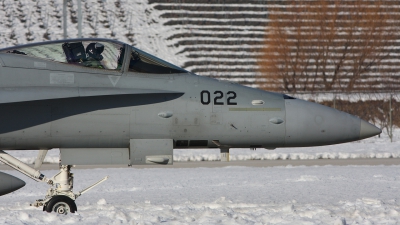 Photo ID 31612 by Rich Pittman. Switzerland Air Force McDonnell Douglas F A 18C Hornet, J 5022