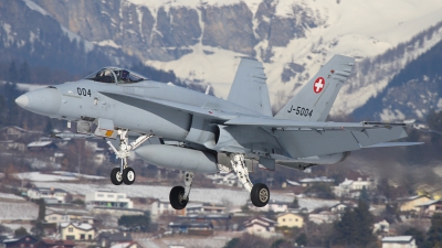 Photo ID 31696 by Isch Eduard. Switzerland Air Force McDonnell Douglas F A 18C Hornet, J 5004