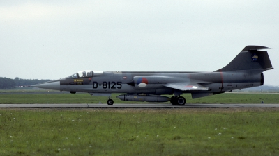 Photo ID 31782 by Joop de Groot. Netherlands Air Force Lockheed RF 104G Starfighter, D 8125