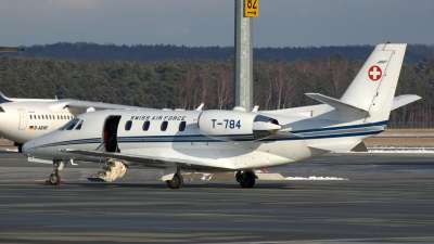 Photo ID 31808 by Günther Feniuk. Switzerland Air Force Cessna 560XL Citation Excel, T 784