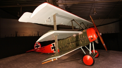 Photo ID 31837 by Johannes Berger. Germany Air Force Fokker Dr 1 Triplane Replica, 152 17