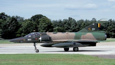 Photo ID 31862 by Joop de Groot. Belgium Air Force Dassault Mirage 5BR, BR21