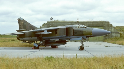 Photo ID 32106 by Rainer Mueller. Germany Air Force Mikoyan Gurevich MiG 23ML, 20 17