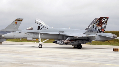 Photo ID 32564 by Walter Van Bel. Switzerland Air Force McDonnell Douglas F A 18C Hornet, J 5011