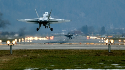 Photo ID 32982 by Joop de Groot. Switzerland Air Force McDonnell Douglas F A 18C Hornet,  